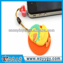 OEM cute pvc cleaner dust plug for promotion